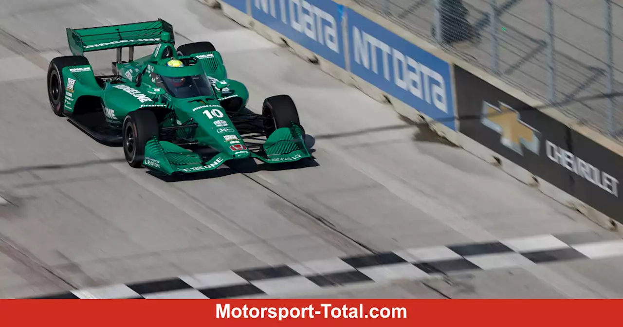 IndyCar Detroit: Alex Palou dominiert Premiere auf neuem Stadtkurs