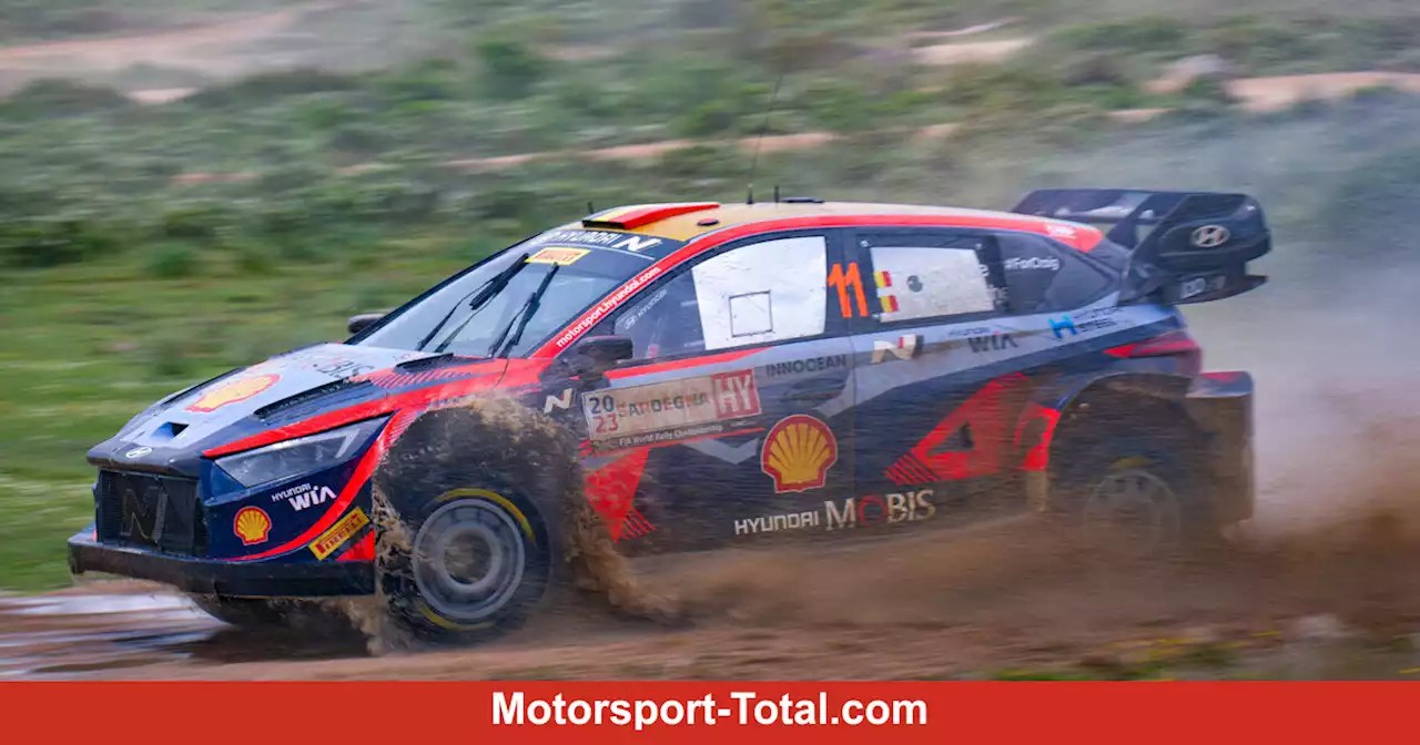 Thierry Neuville: 'Craig Breen hat uns beim Sardinien-Sieg zugeschaut'