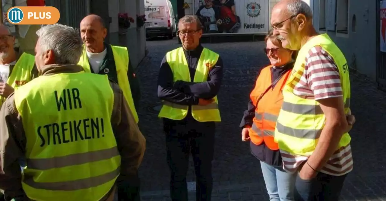 Streik bei der Regensburger Kneitinger-Brauerei: Es geht um ein Prozent