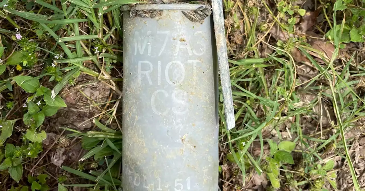 Scuba diver finds live tear gas grenade in Oklahoma lake