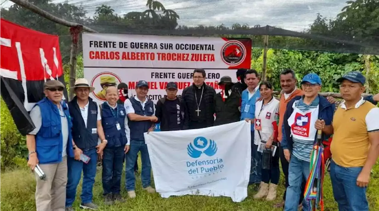 ELN liberó a patrullero de la Policía que había sido secuestrado en Cauca