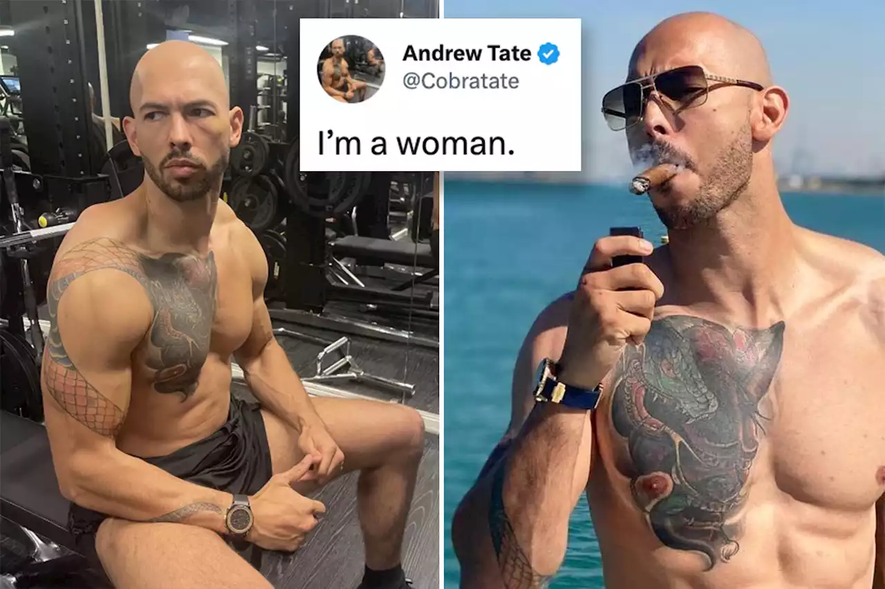 Andrew Tate trolls gender-inclusive post: ‘I’m a woman’