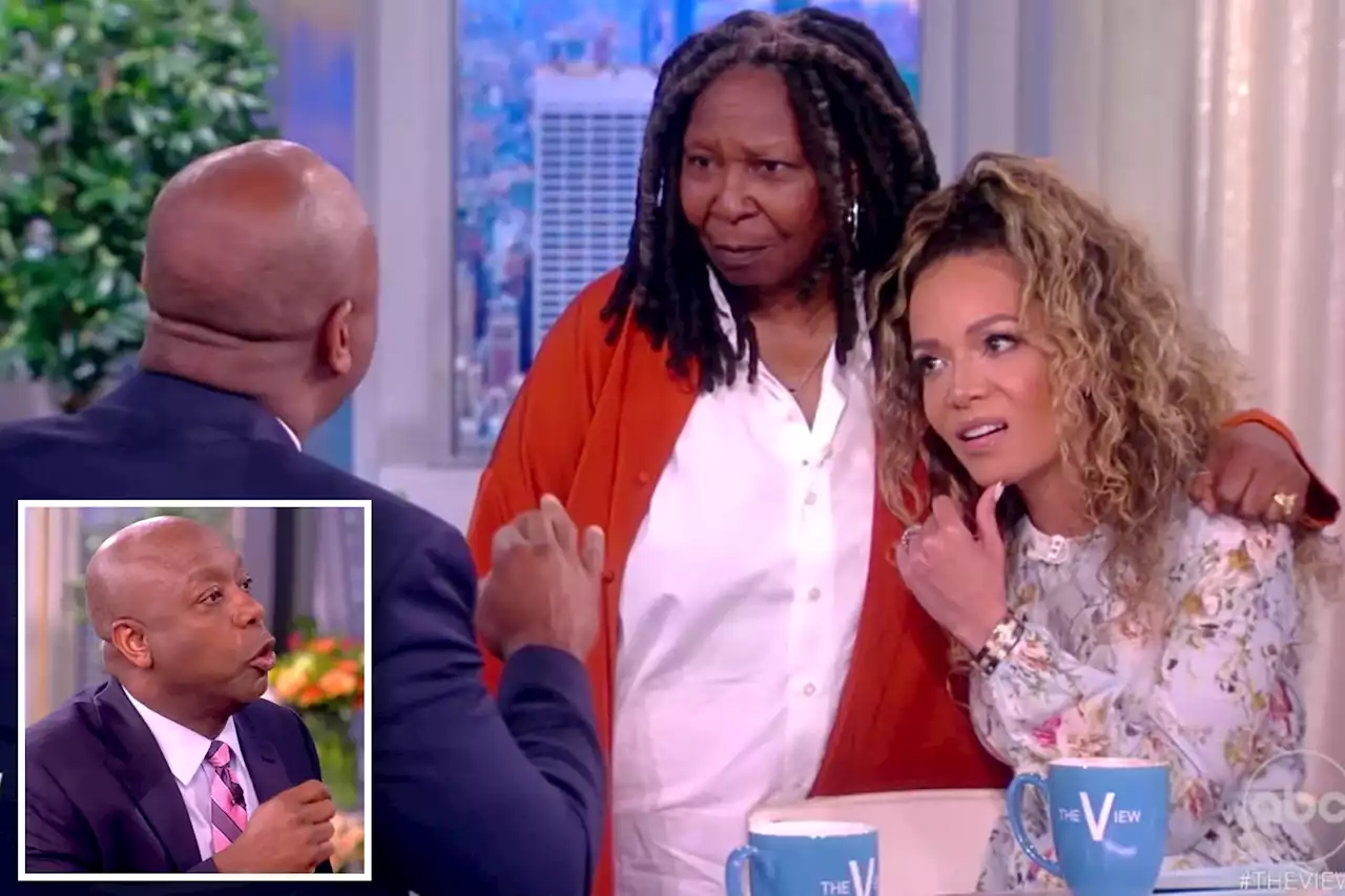 Tim Scott booed on ‘The View,’ hits hosts over ‘disgusting’ race claim