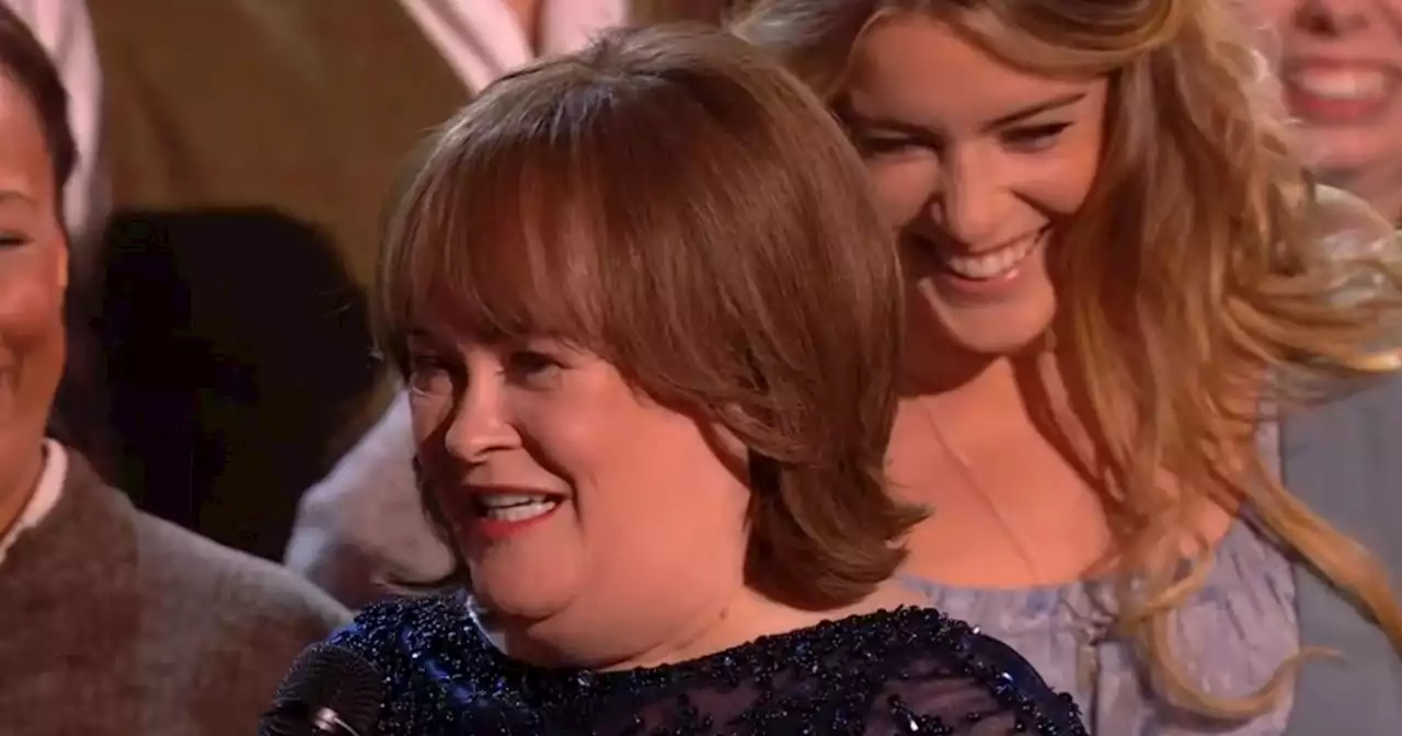 BGT's Susan Boyle says she suffered stroke as she makes special show return