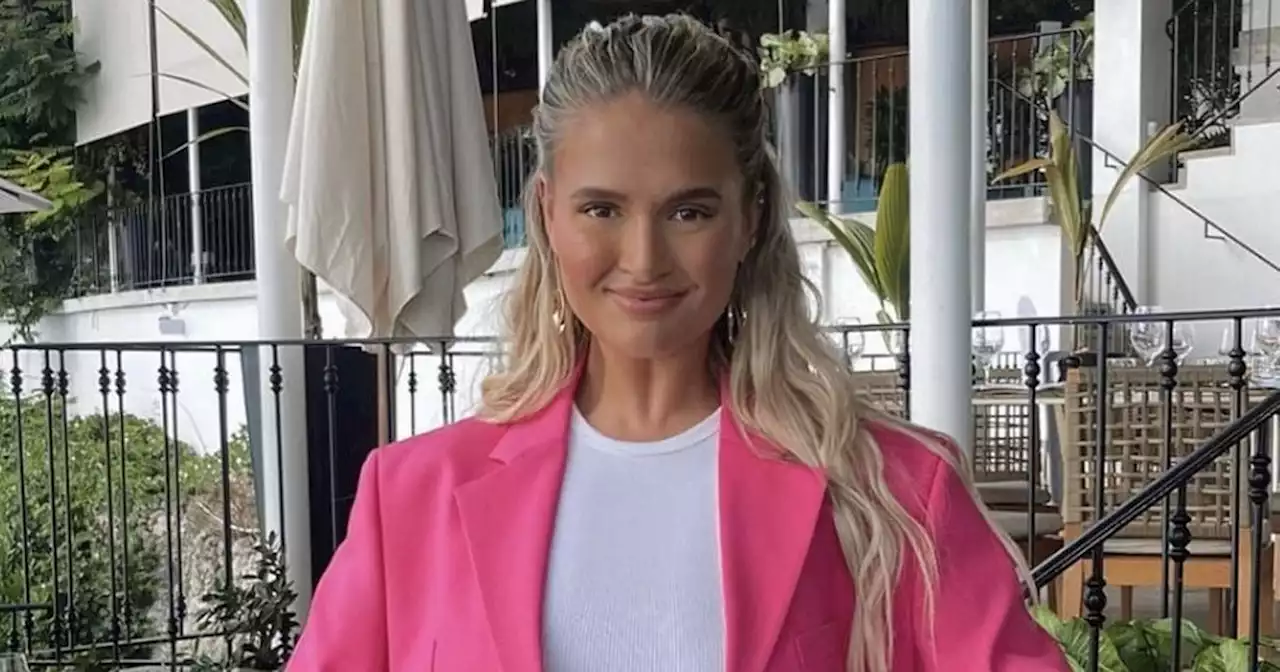 Molly-Mae Hague’s oversized pink suit screams summer vibes