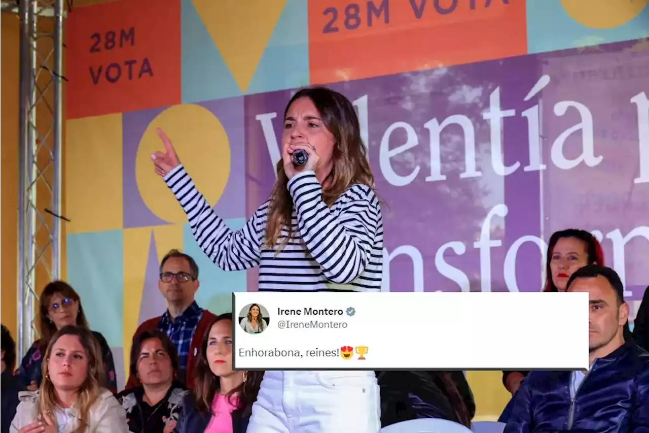 Hordas de ultras linchan a Irene Montero por decir 'reines' y se llevan un zasca de campeonato