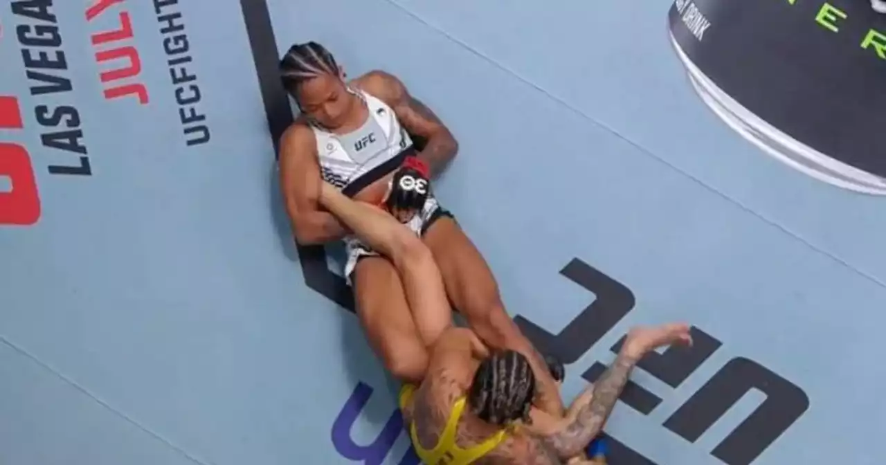 VIDEO: Peleadora de UFC se rompe la rodilla en plena función