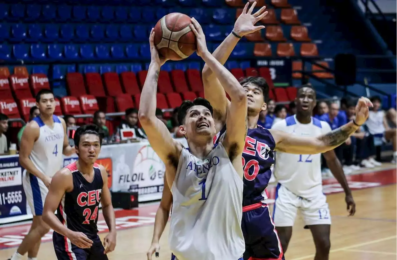 Eliminated after meltdown vs Adamson, Ateneo drubs CEU to end Filoil slump