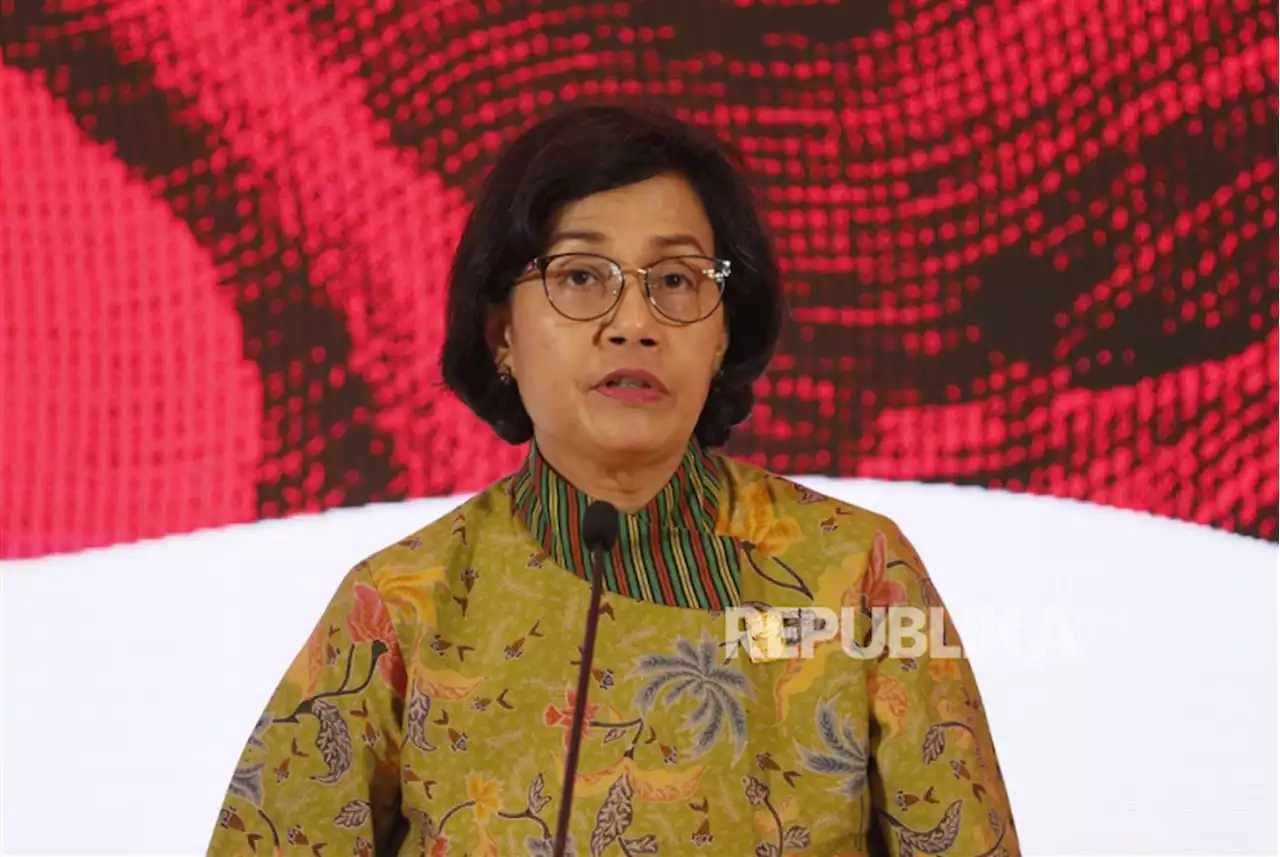 Sri Mulyani Waspadai Data PMI Manufaktur yang Anjlok  |Republika Online