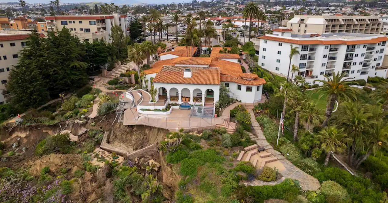 Falling debris in San Clemente halts train service from San Diego to Orange County