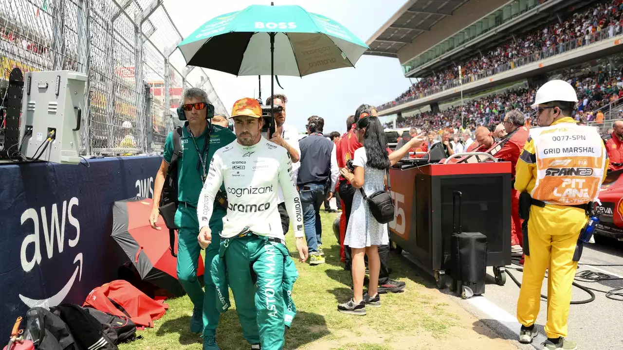 El gesto de Fernando Alonso en la última vuelta del GP de España que pasó desapercibido