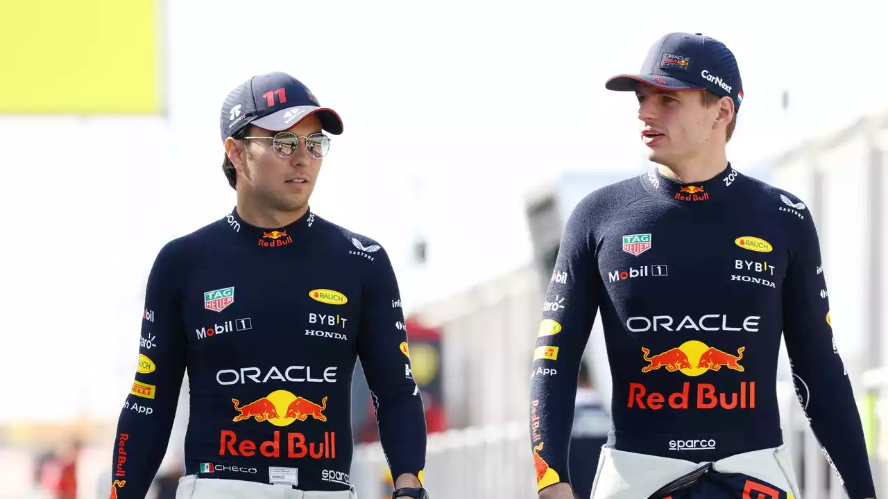 Red Bull 'celebra' que Checo Pérez esté lejos de Max Verstappen en el mundial