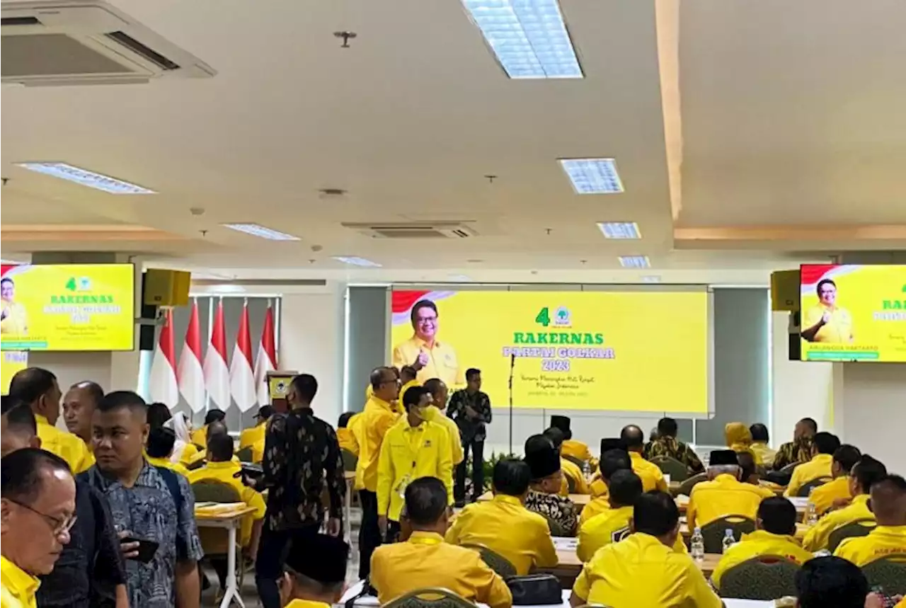 Golkar Gelar Rakernas, Bahas Strategi Pemenangan Pemilu 2024