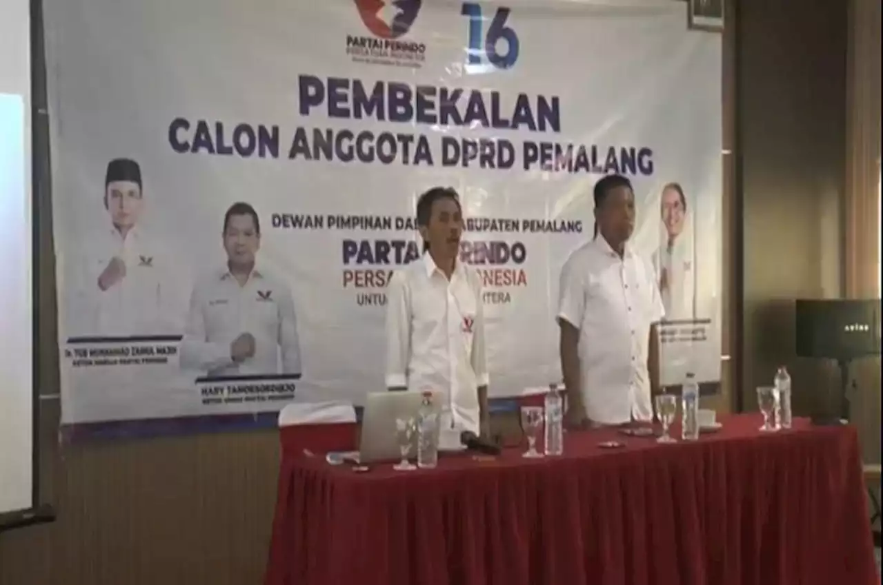 Menangkan Pemilu 2024, Puluhan Caleg Perindo Pemalang Diberi Pembekalan Pendidikan Politik