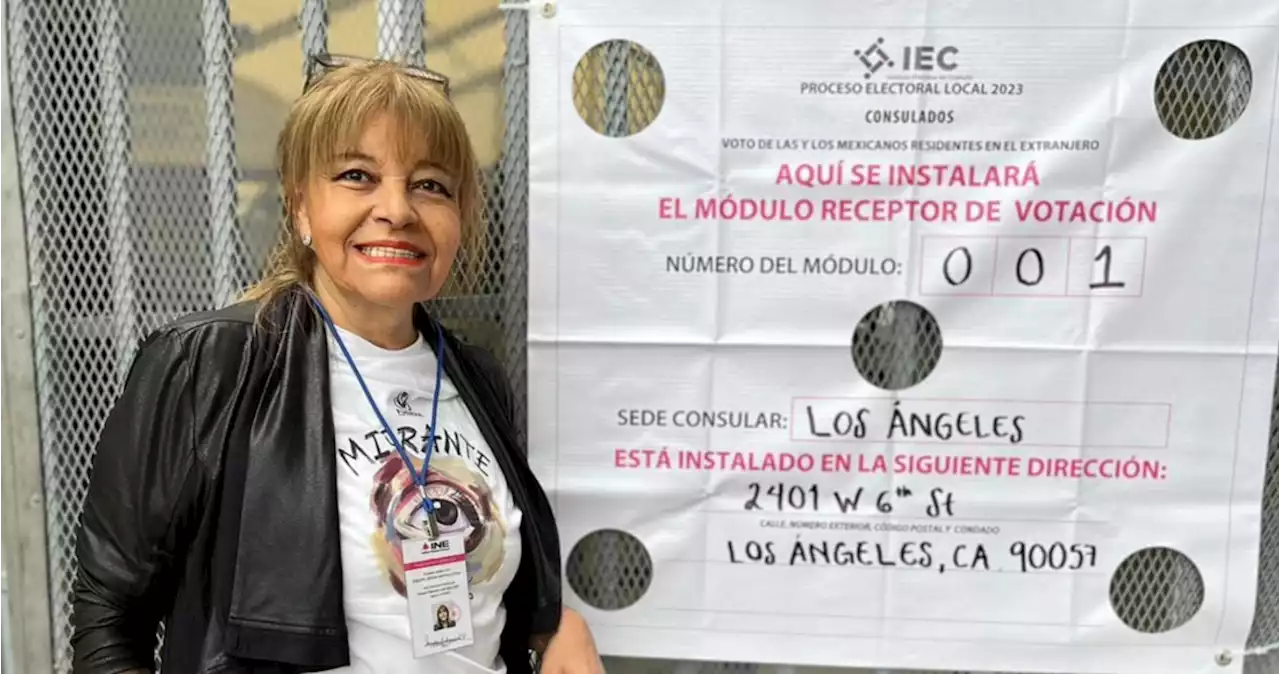 Mexicanos acuden a consulados de EU para votar en las elecciones de Edomex y Coahuila