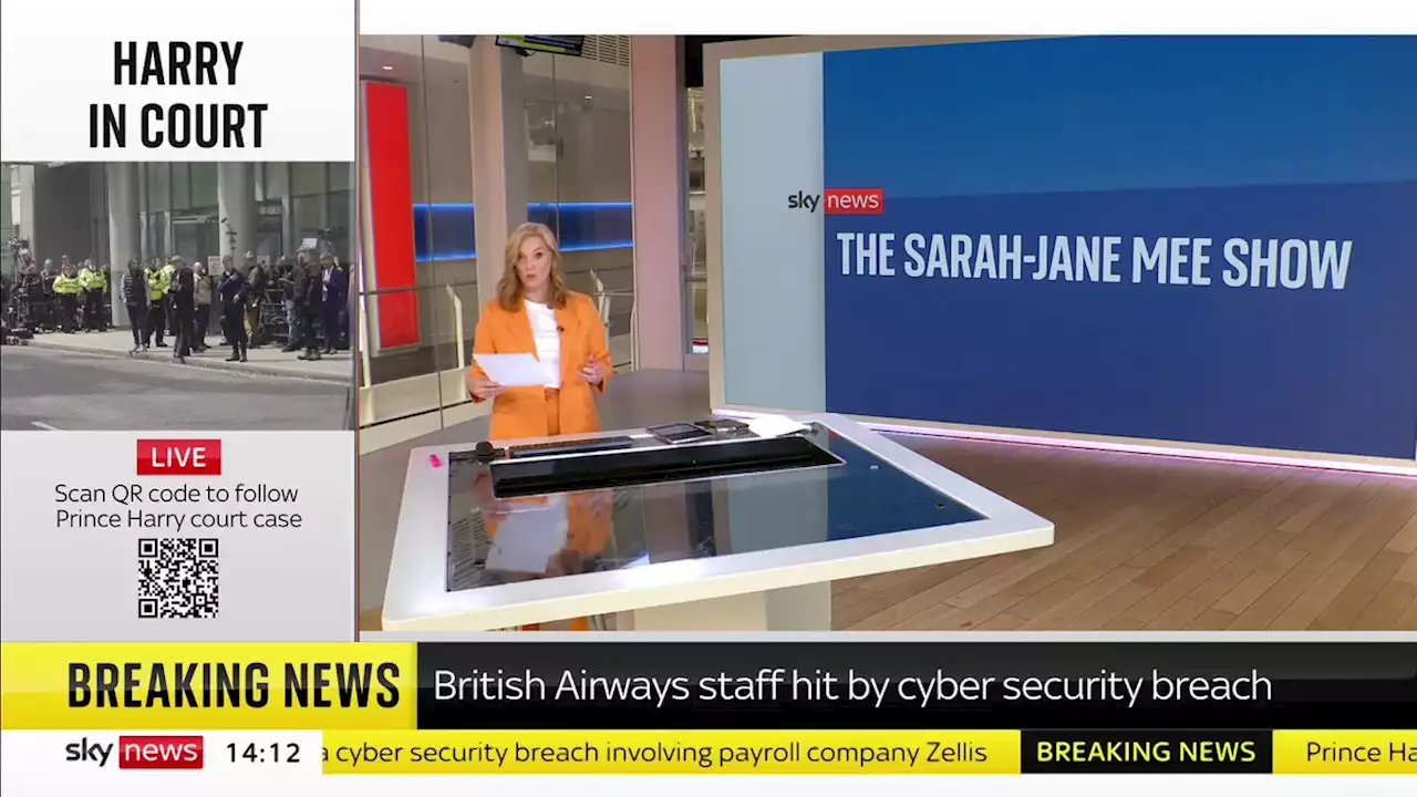 BA's UK staff hit by cyber security breach with contact and bank details exposed