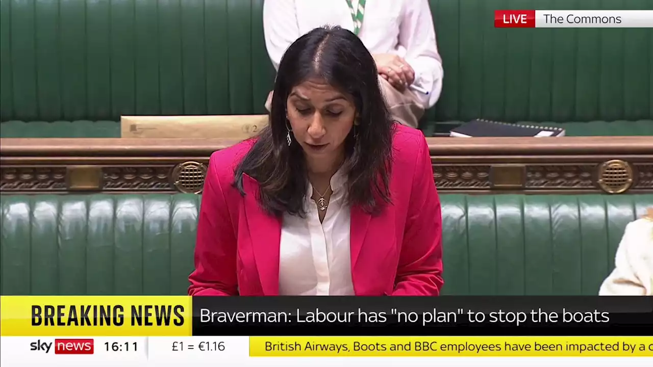 Politics latest: Braverman says she 'will not rest until we stop the boats'; Starmer 'determined to tackle' sexual harassment in Labour