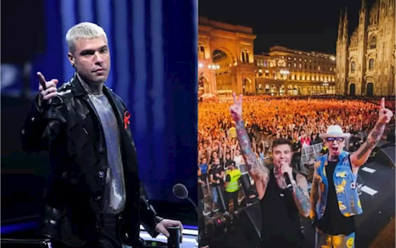 “Love MI 2023”, Fedez: 'E' una serata che mi fa stare bene'