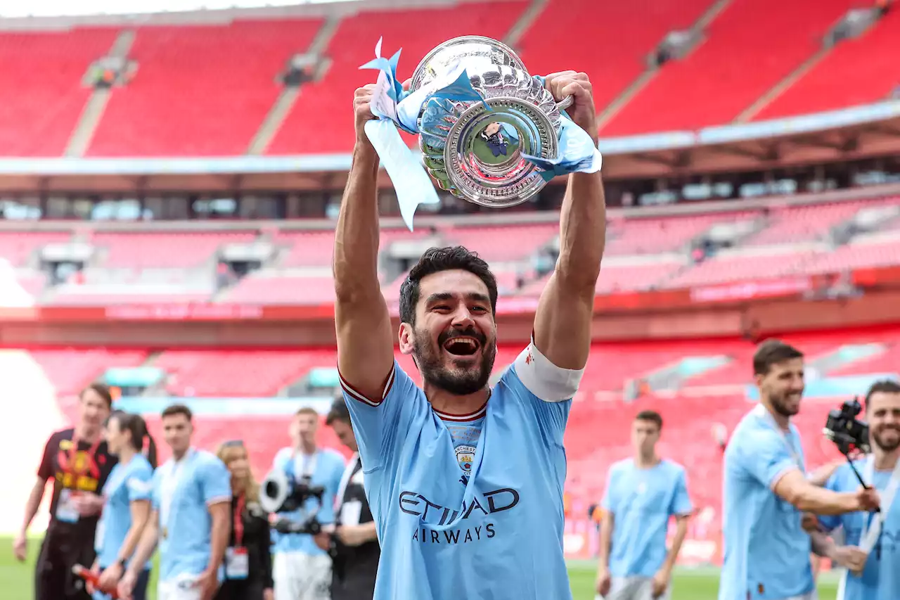 Man City star Gundogan finally has FA Cup winners medal after missing out