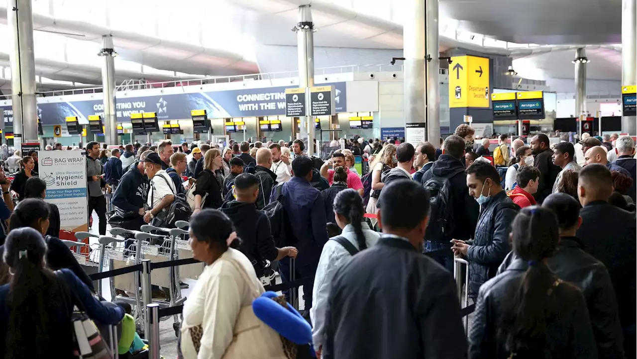 Strikes threaten summer travel as Heathrow security guards and rail workers walk out