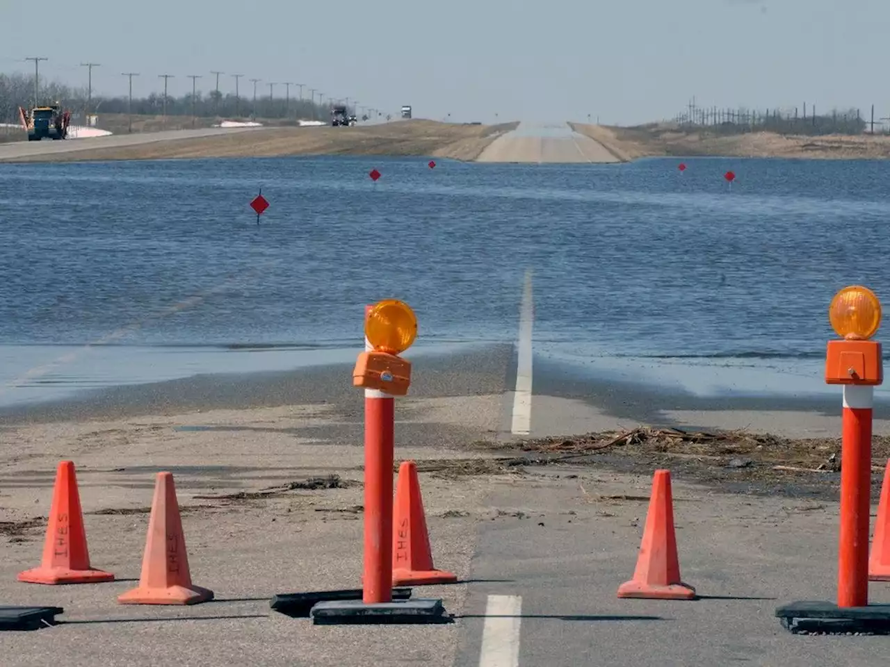 Saskatchewan landowners fight against illegal drainage washing out land, roads