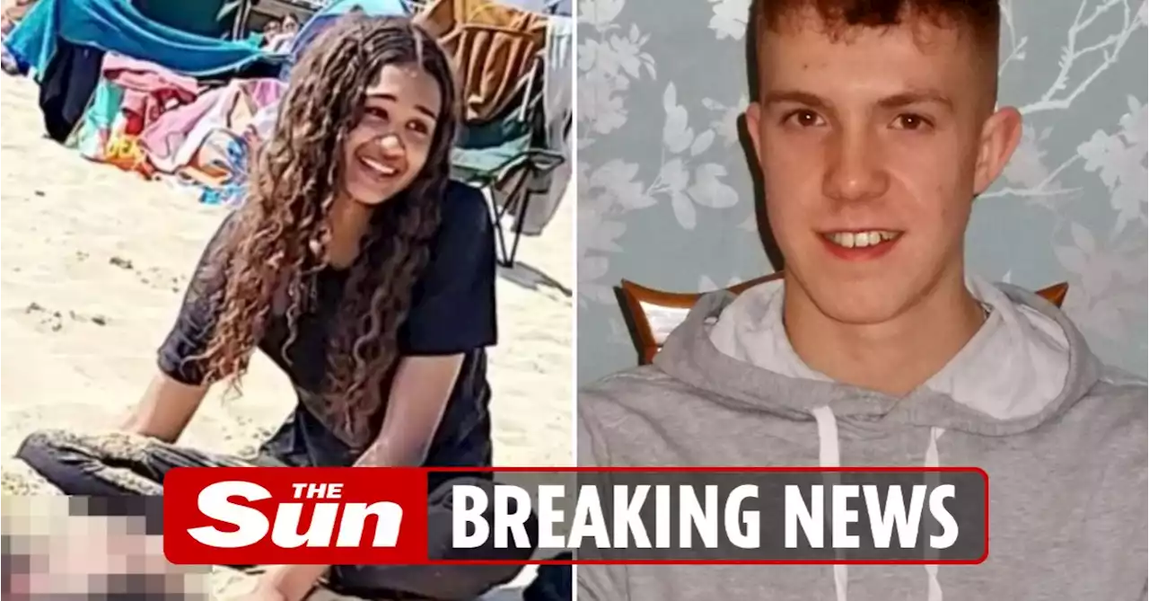 Cause of death of girl, 12, & boy, 17, revealed after pair killed at beach