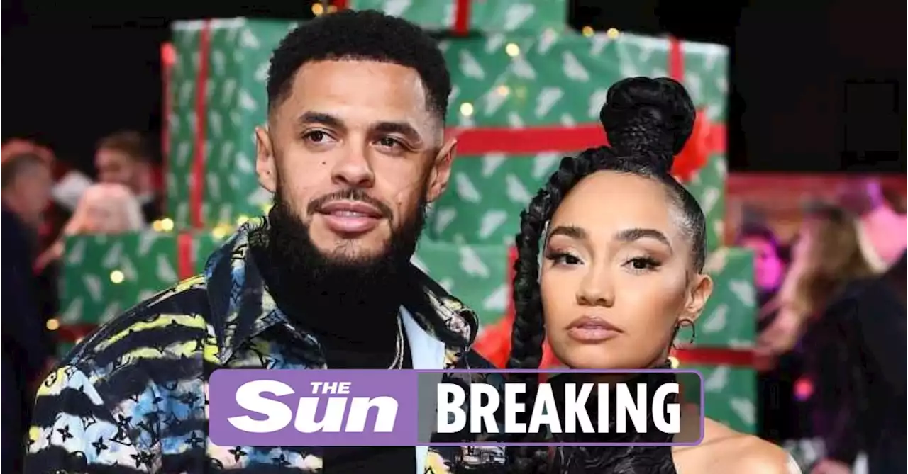 Little Mix star Leigh-Ann Pinnock 'marries' footballer Andre Gray in beachfront wedding