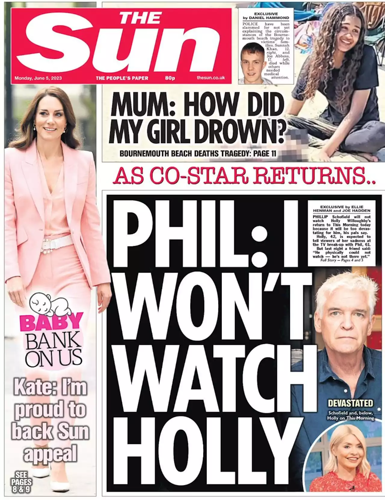 I won't watch Holly's return to This Morning, says Phillip Schofield