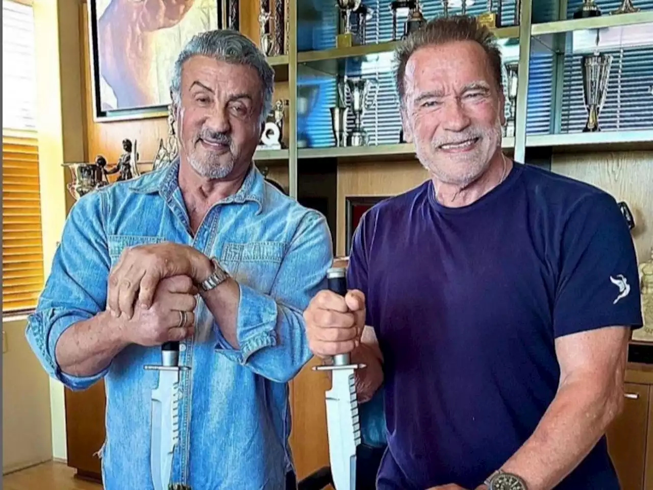 Arnold Schwarzenegger lifts lid on bitter feud with 'enemy' Sylvester Stallone