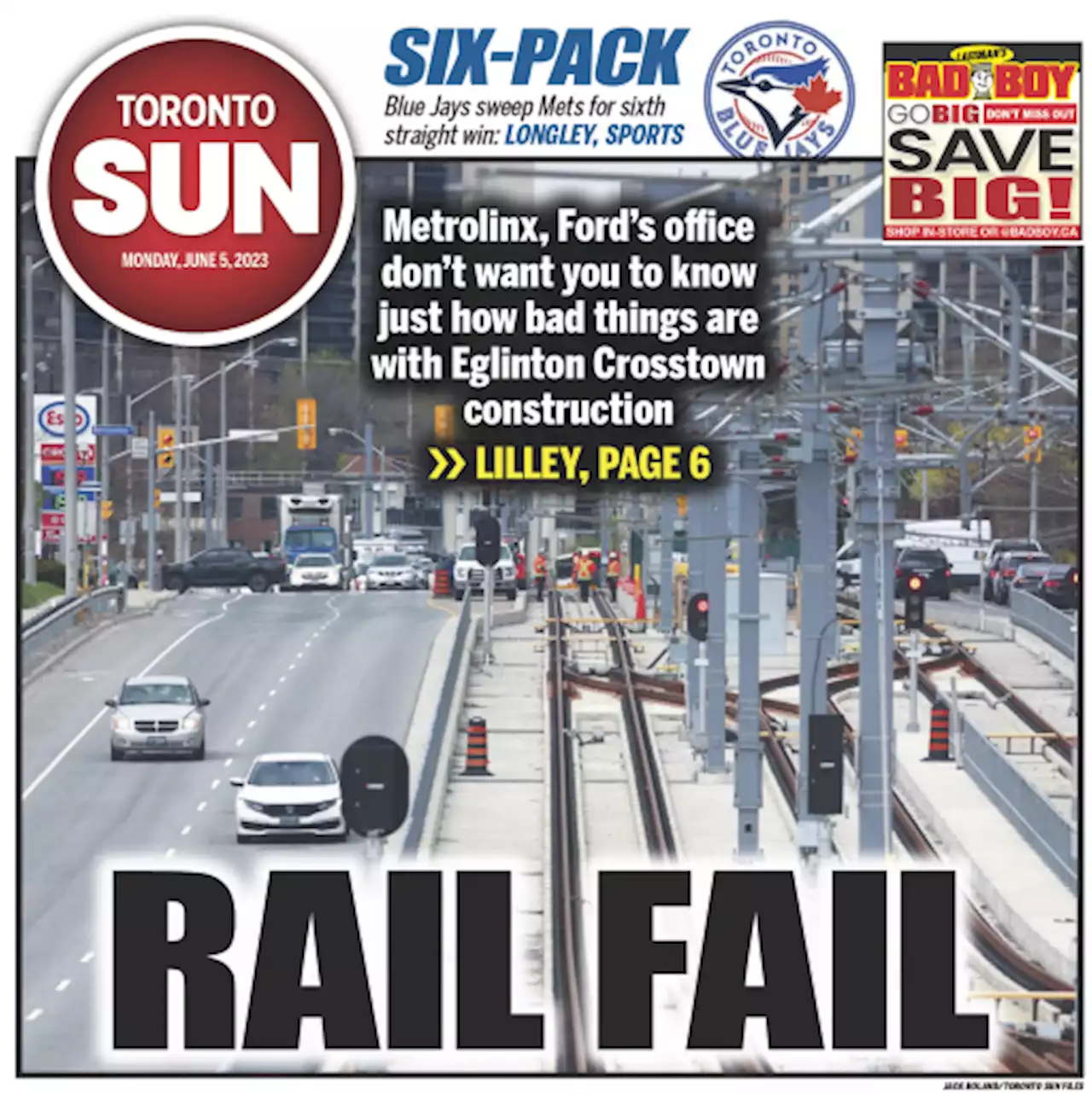 LILLEY: Metrolinx, Ford's office delay release of key Crosslinx info