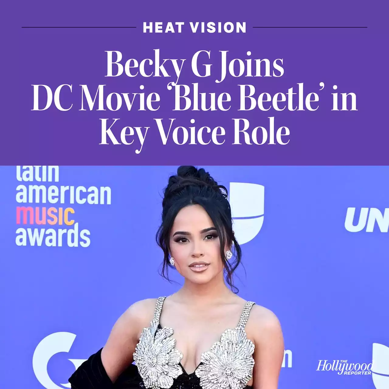 Becky G Joins DC Movie ‘Blue Beetle’ in Key Voice Role