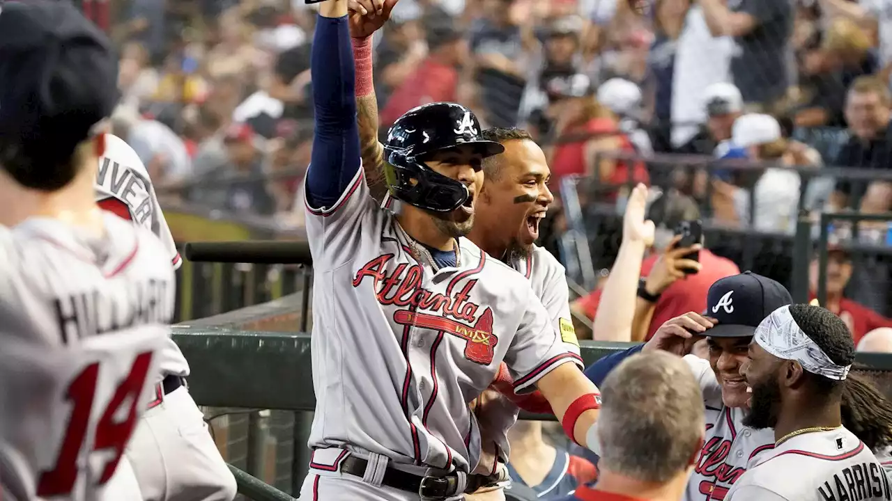 Eddie Rosario's grand slam in ninth lifts Braves over D-backs