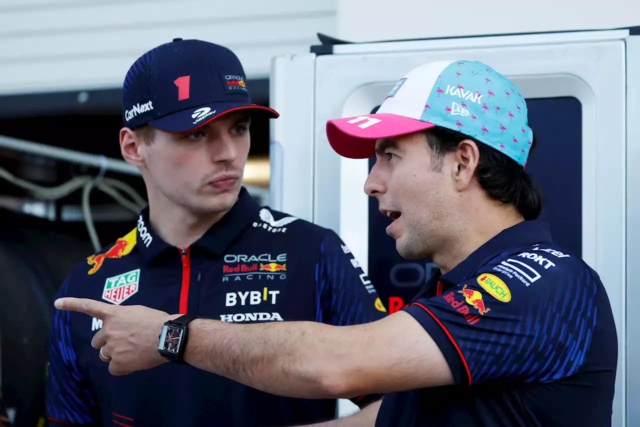 Red Bull ‘aplaude’ que Checo Pérez esté lejos de Max Verstappen en el campeonato de F1