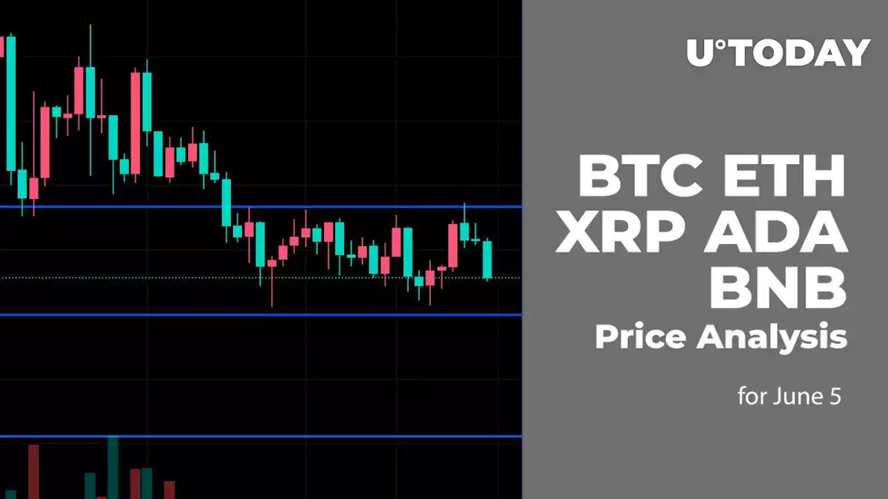 BTC, ETH, XRP, ADA and BNB Price Analysis for June 5