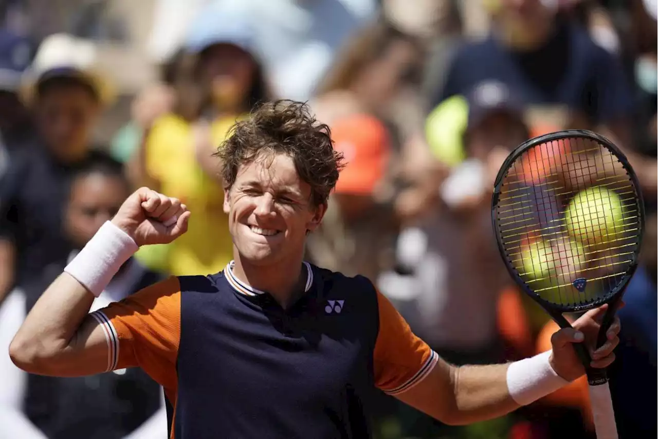 Casper Ruud y Holger Rune se verán las caras en Cuartos de Roland Garros