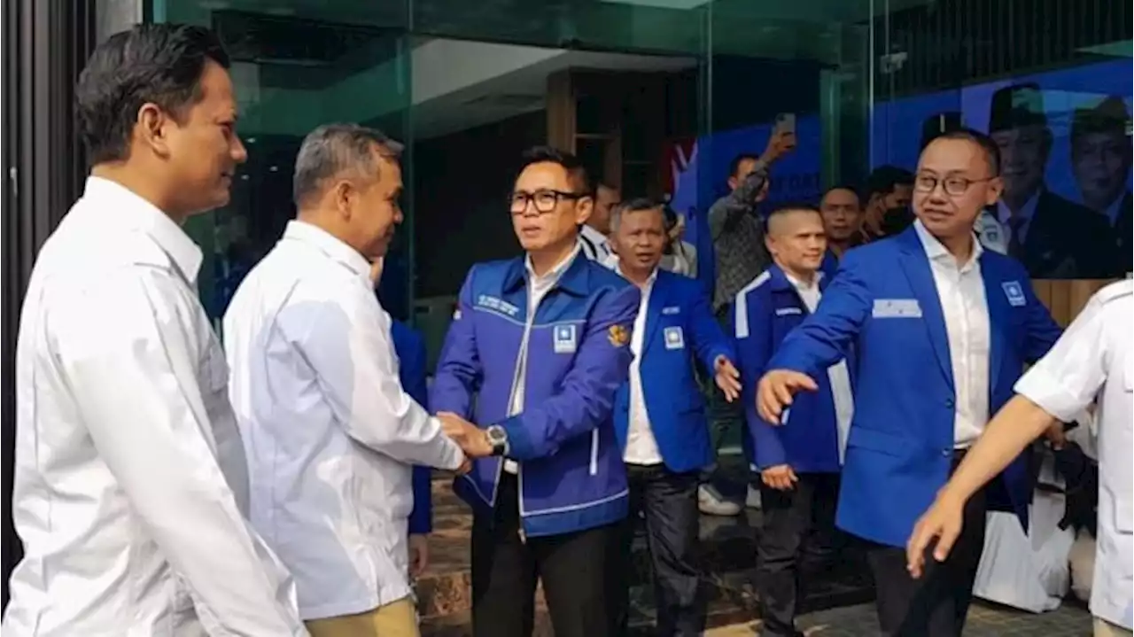 Dipimpin Ahmad Muzani, Gerindra Sambangi Markas PAN Siang Ini