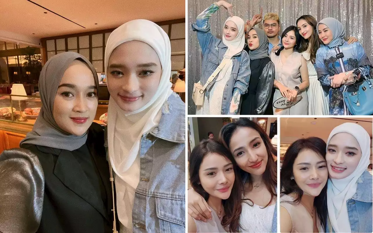 7 Potret Kebersamaan Inara Rusli-Ririe Fairuz dan Mawar AFI, Dipuji Circle Wanita Tangguh