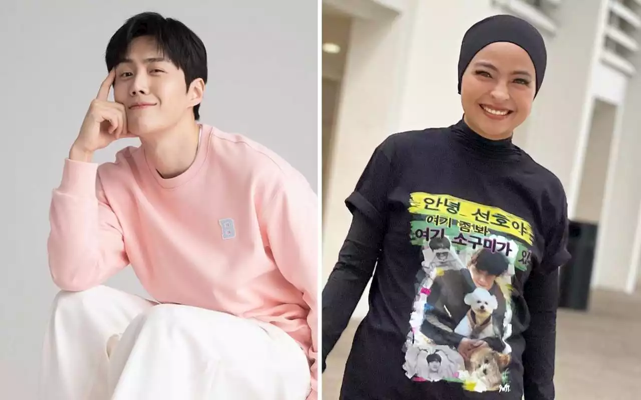 Nonton Fan Meeting Kim Seon Ho, Tantri Kotak Girang Bisa Foto Bareng