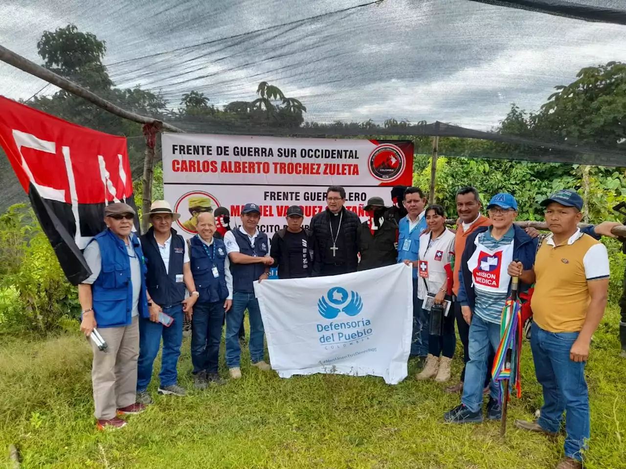 ELN liberó a patrullero de la Policía que había sido secuestrado en el Cauca