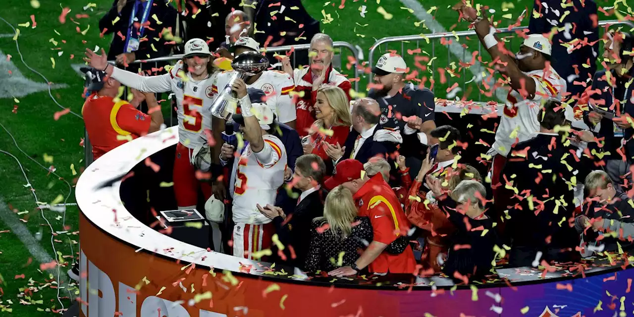 Kansas City Chiefs visit White House to celebrate Super Bowl win