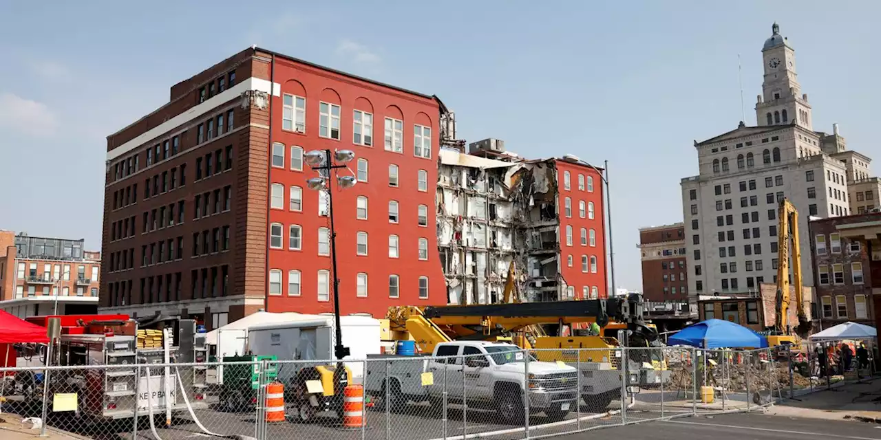 Resident injured in Iowa building collapse where 3 died sues city, owners, alleging negligence