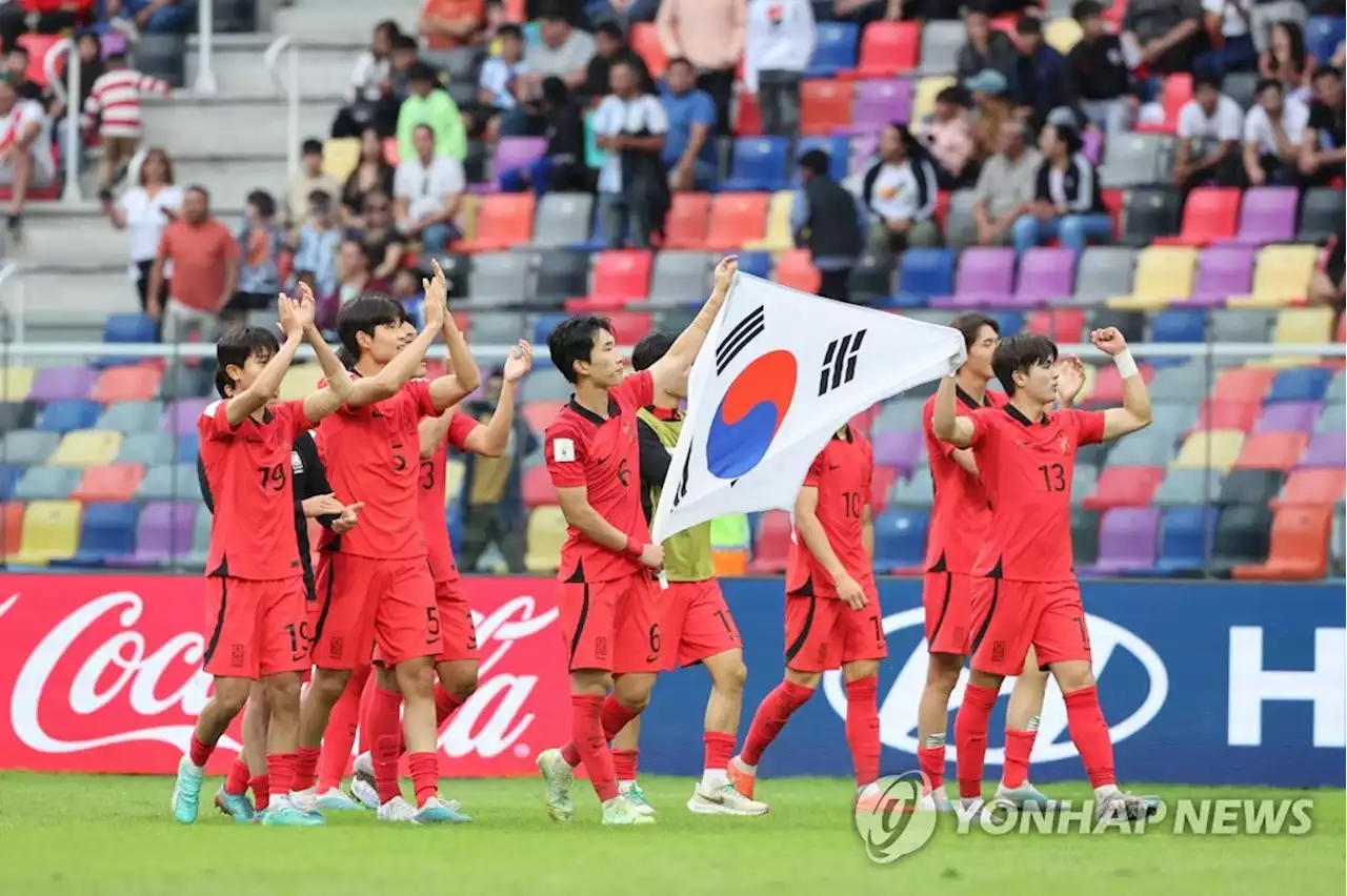 김은중호, 유일한 무패 팀으로 U-20 월드컵 축구 2회 연속 4강(종합2보) | 연합뉴스