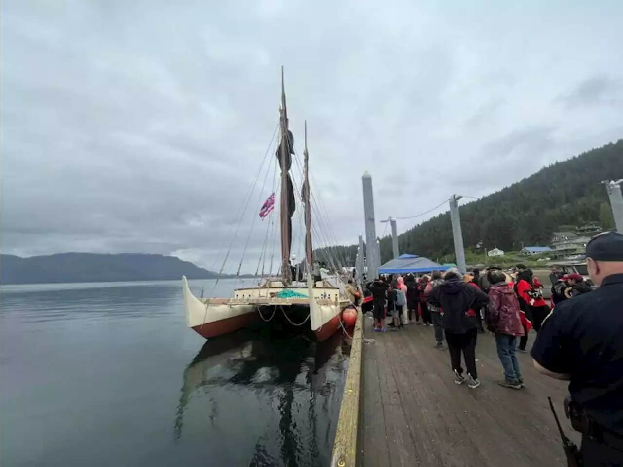 Hawaiian voyaging canoe’s latest journey starts in Alaska: ‘The ocean is what connects us’