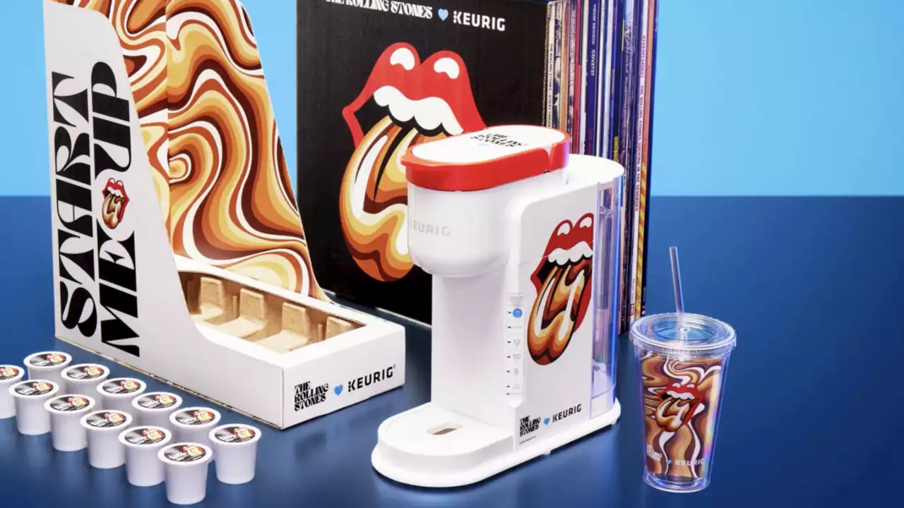 Keurig Launches Limited-Edition Rolling Stones Iced Coffee Maker