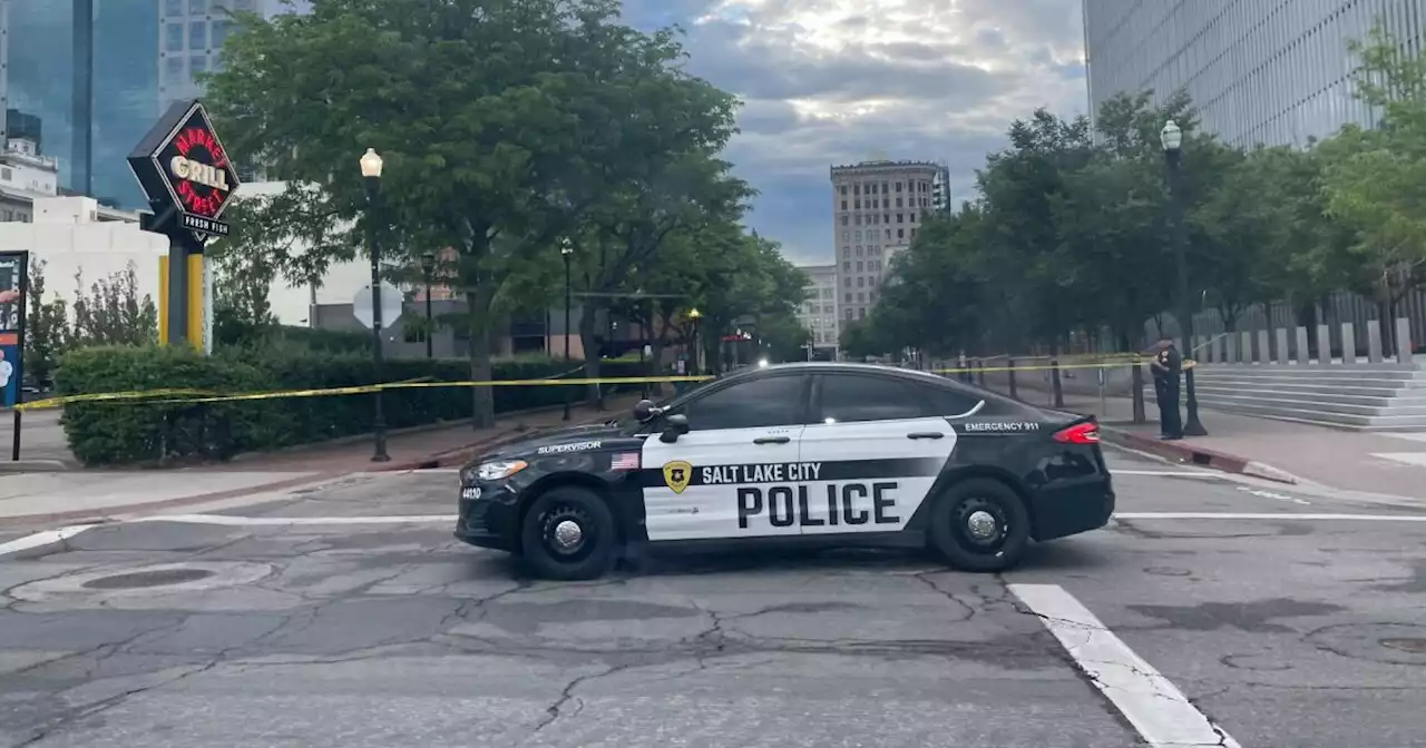 Salt Lake City Police respond to 4 shootings within 1 downtown block — with some possibly connected