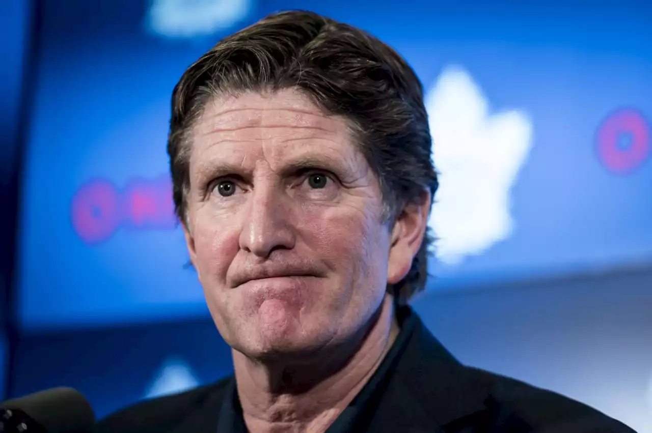 Former Toronto Maple Leafs’ head coach Mike Babcock makes the best of a bad hand