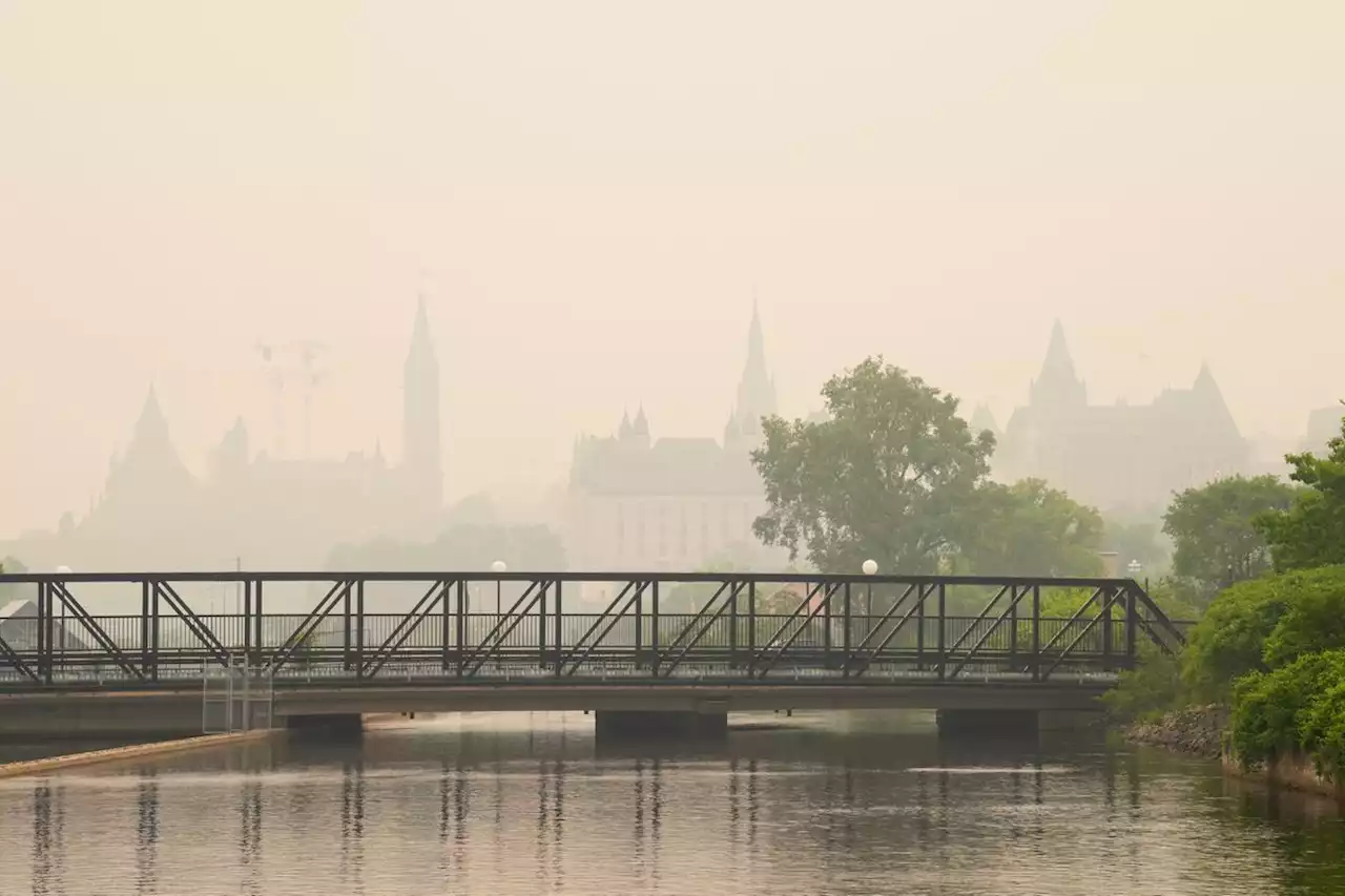 Nearby wildfires harm air quality in Ottawa area