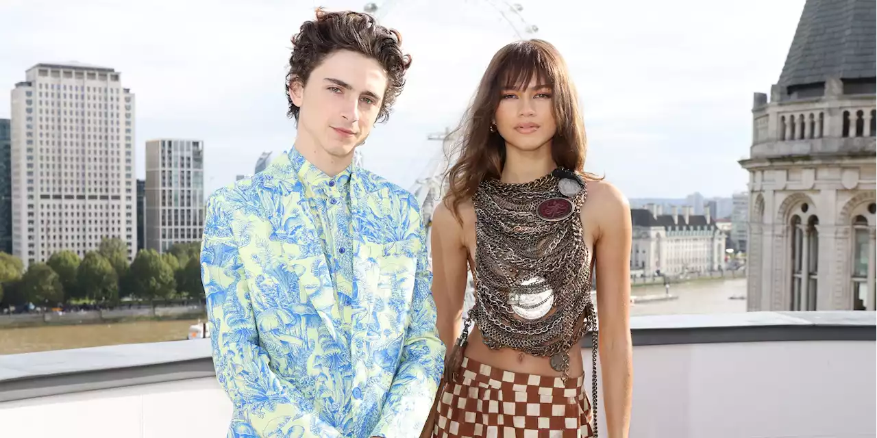 Here Are Zendaya and Timothée Chalamet Casually Dancing at a Birthday Party