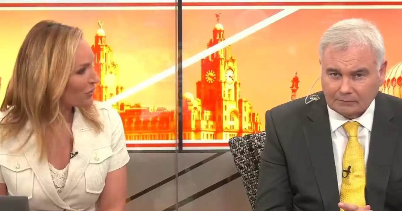Eamonn Holmes caught swearing live on TV as he thinks cameras are switched off