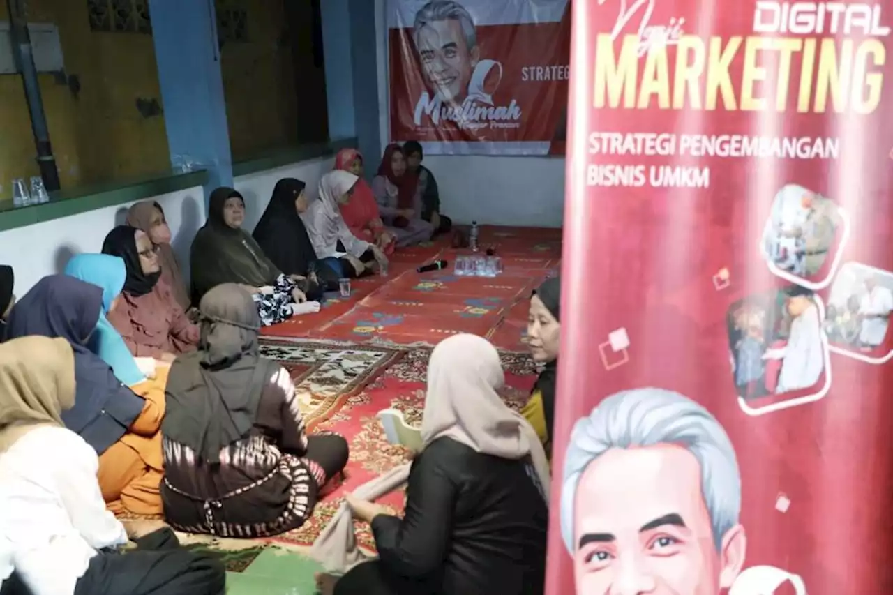 Muslimah Ganjar Pranowo Memfasilitasi Pelatihan Digital Marketing bagi Pelaku UMKM di Jaktim